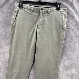 Johnston Murphy Pants Mens 33x32 Gray Chino Stretch Casual
